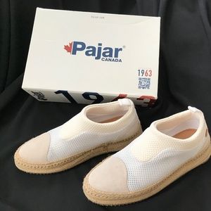 PAJAR CANADA ELISE ESPADRILLE SLIP-ON SNEAKERS WOMEN 39/US 8